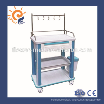 FCA-12 Hospital Furniture ABS Clinical Trolley Price